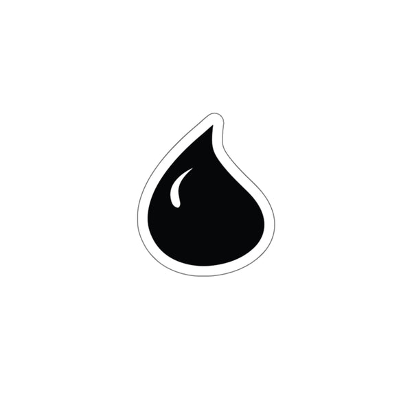 Droplet Logo Sticker